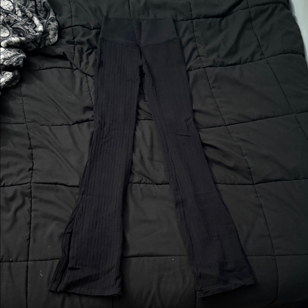 Victoria's Secret Black Flare Pants